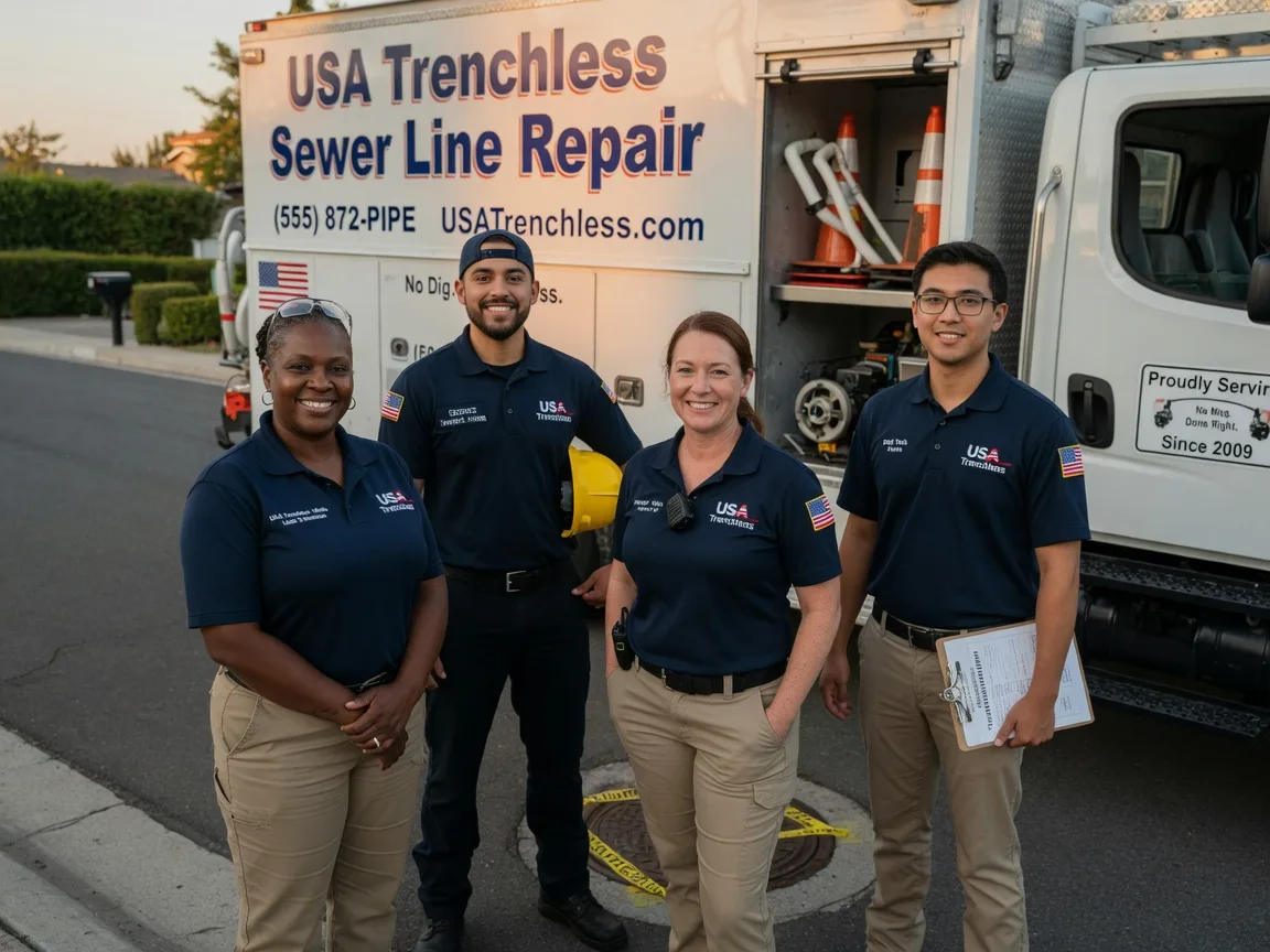 Sewer Line Repair company in Leflore, OK